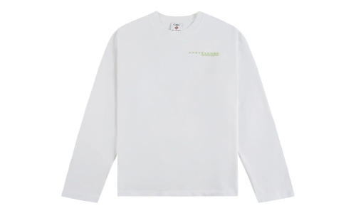 Glitch Orchid Long Sleeve T‑Shirt "White" M P26 JTS 062 02
