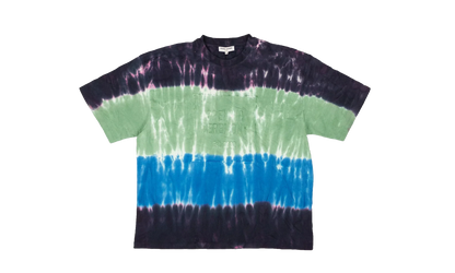 S/S Unisex Tie Dye Box Logo Tee "Clementine" 95 OCY 1088