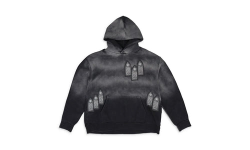 Faded Pullover Hoodie "Black" 1110080002FW24