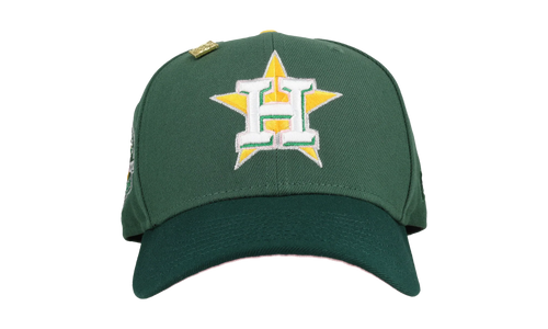 59FIFTY Houston Astros 45th Anniversary Fitted Hat "Dark Green / Yellow Star" NE128