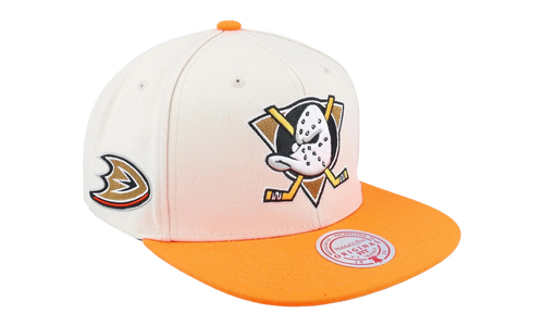 NHL Vintage Off-White Snapback Cap "Anaheim Ducks - Off White" 6HSSSH22085 ADUOFWH