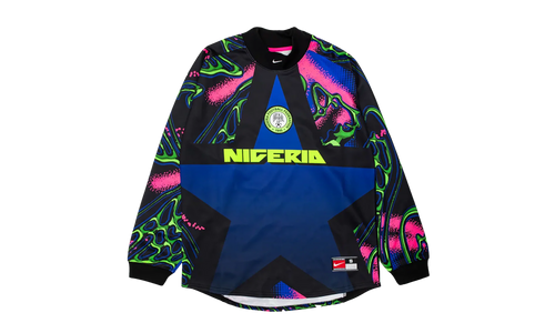 Nigeria Authentic Goalkeeper Football Shirt "Black / Hyper Pink / White" IO0782 010