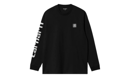 Long Sleeve Archive Script Tee "Black" I036002 89 XX
