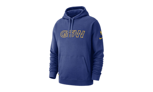 NBA Golden State Warriors Courtside Hoodie "Rush Blue" AJ2849 495