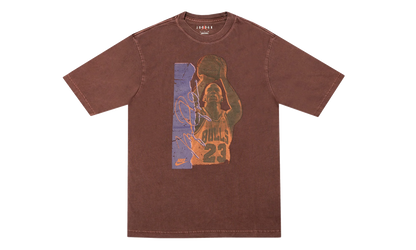 Air Jordan Flight Heritage 85 Graphics T-Shirt "Maroon" DA9891 231