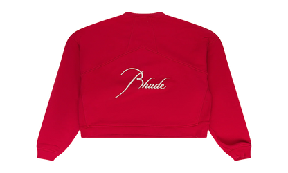 SCRIPT LOGO CREWNECK "Red" RHD-MHDS-0026
