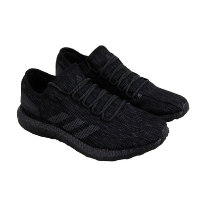 Pureboost BB6288 Mens Black Canvas Lace Up Lifestyle Sneakers Shoes
