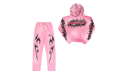 Brainwashed Without Brain Hoodie and Sweatpants (Full Set) "Pink" HSR132