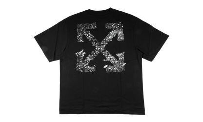 PAINT SPLATTER ARROW DIAG SKATE FIT TEE "Black" 44OWOS26T064 001
