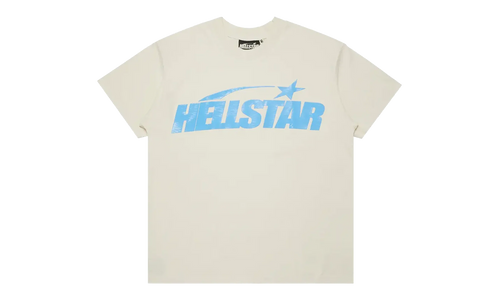 Classic T-Shirt Gel Print "White/Blue" HSR282