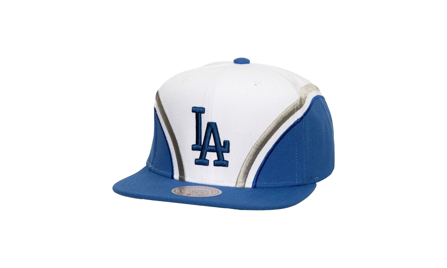 MLB Overhead Snapback Cap "Los Angeles Dodgers - White" HHSS6974 LADYYPPPWHIT