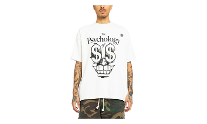 Satoshi Psychology Tee "White" SS24TE014