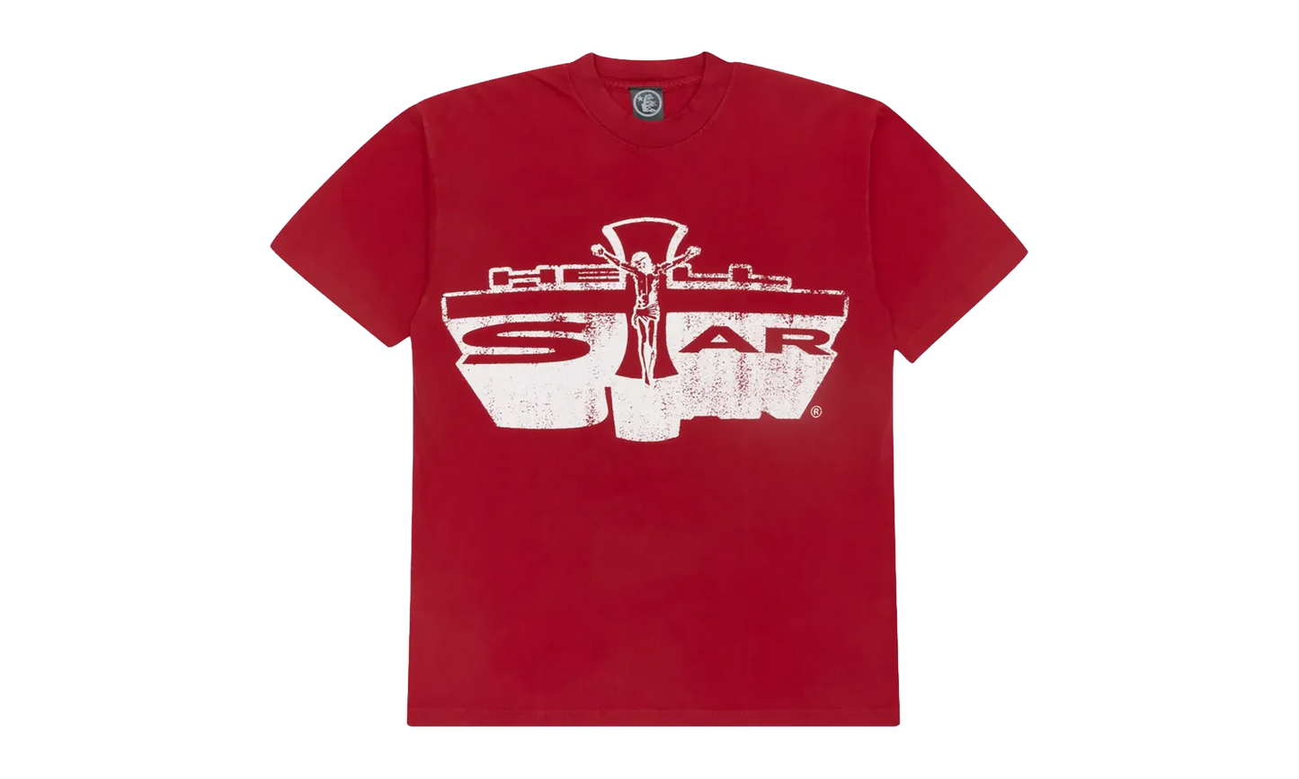 Jesus Emblem T-Shirt "Red" HSR114