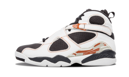 8 Retro LS "WHITE / ANTHRACITE - DARK ORANGE" 317258 104