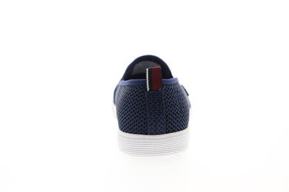 Ben Sherman Bradford Slip On BNM00062 Mens Blue Mesh Lifestyle Sneakers Shoes