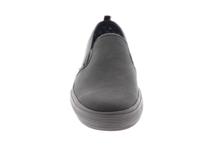 Ben Sherman Bradford Slip On BNM00062 Mens Gray Suede Lifestyle Sneakers Shoes