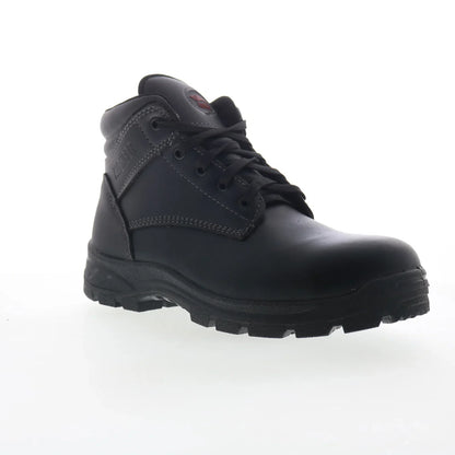 Avenger Builder Econ Mid- Steel Toe EH SR Mens Black Wide Work Boots