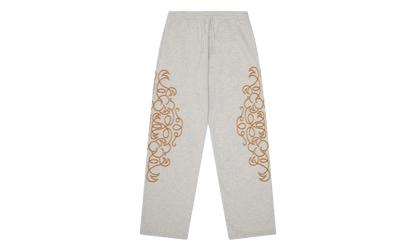 Western Embroidered Sweatpants "Grey" DT583