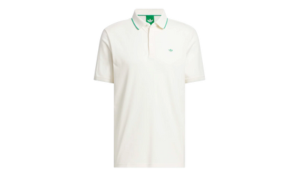 Originals Twistknit Trefoil Polo Shirt "Chalk White / Court Green" KB8617