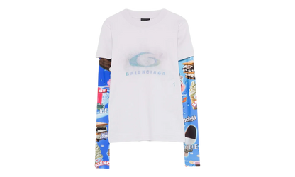 Double Sleeve T-Shirt WMNS "Multi" 809262 TTVN7 9059