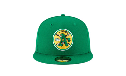 59Fifty MLB Oakland Athletics 1971 Cooperstown Fitted Hat "Green" 11590962
