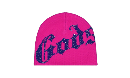 OG Logo Studded Beanie "Fuchsia / Purple" CUFSXHUM