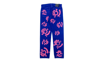 Bstroy Levi’s 501 Cotton Wreath Logo Jeans "Blue/Pink" DT372