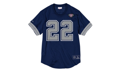 NFL Name & Number Mesh Crew Neck Shirt "Dallas Cowboys - Navy" NNMPMG18061 DCONAVY94ESM