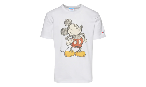 Disney's Mickey & Friends Heritage T-Shirt "Posing Mickey - White" T1919G 592166045