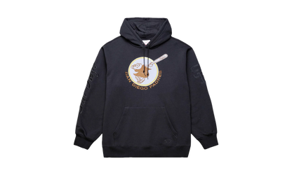 Padres Phantom Fleece Hoodie "San Diego Padres - Black" TH16142 SDPBLCK