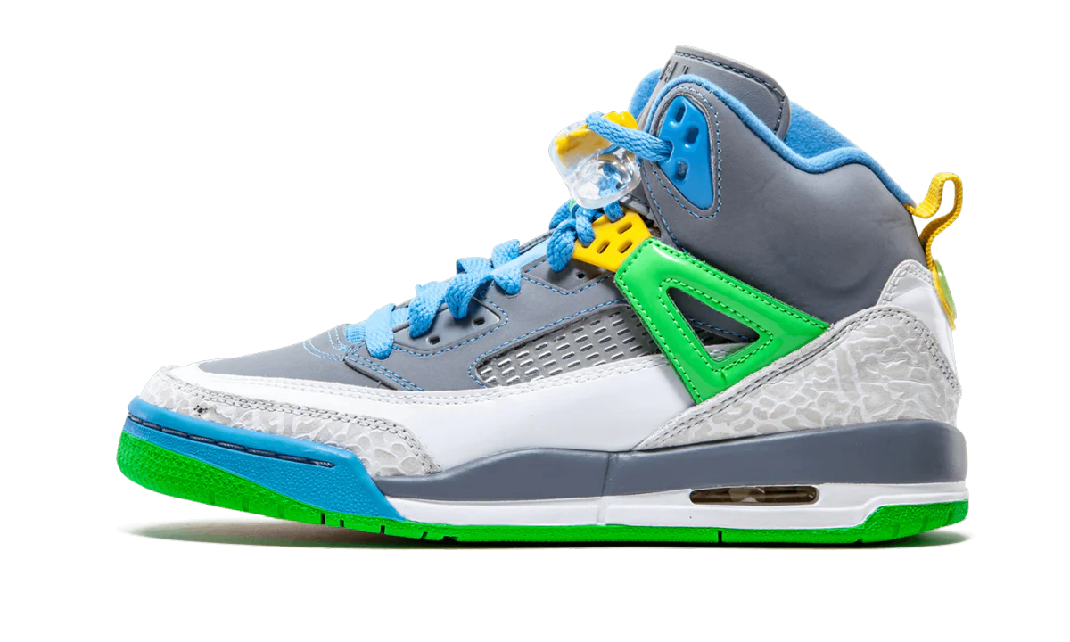 Jordan Spizike GS "STLTH / PSN GRN-UNVRSTY BL-BLT" 317321 056