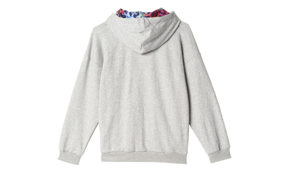 Originals S Rose Hoodie GS "Grey Heather / Multicolor / Fresh Pink" S96103