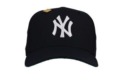 59FIFTY New York Yankees 2009 World Series Classic Fitted Hat "Navy / Green - Visor" NE293