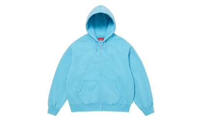 Small Box Zip Up Hooded Sweatshirt "SS26 - Light Blue" SU27350
