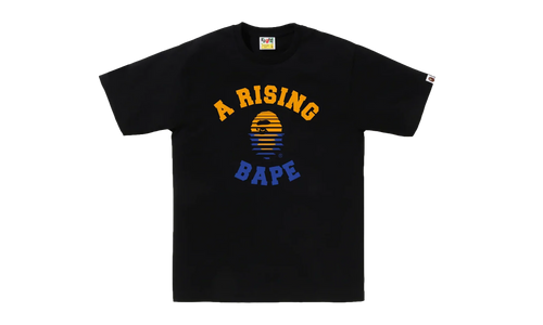 A Rising Bape Tee "Black" 1K30 110 047 BLACK