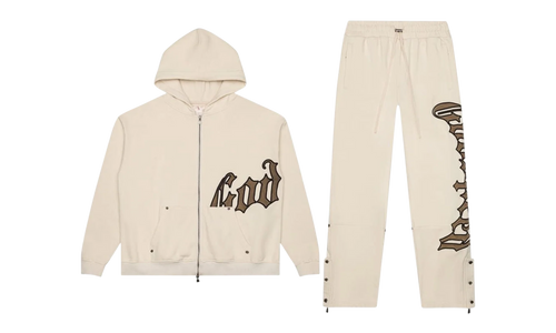 OG Logo Sweatsuit V2 "Creme/Brolive" 00AAXAIM