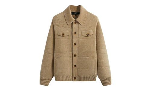 Stiles Knit Trucker Jacket "Plateau" KHM031545 253