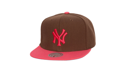 MLB Cooperstown The Damn Snapback Cap "New York Yankees - Brown" HHSS6813 NYYYYPPPBROW