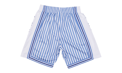 NBA Striped Swingman Shorts "1996 Los Angeles Lakers - Blue" SMSHBW19048 LALPTBL96