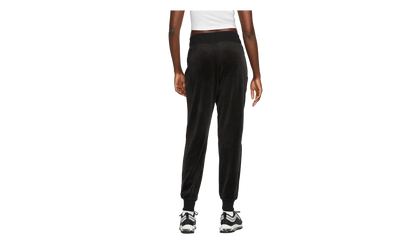 Sportswear High-waisted Velour Joggers WMNS "Black / Anthracite" DV7820 010