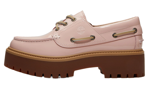 Stone Street Platform Boat WMNS "Light Pink Patent Leather" TB0A2GVFA5H