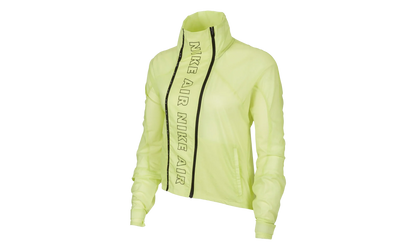 Air Full Zip Running Windbreaker Jacket WMNS "Neon Yellow" CJ1874 367