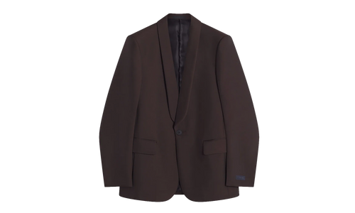 SHAWL COLLAR JACKET "ESPRESSO" RM JA0033 5678 H23 693