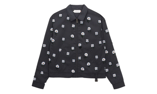 Flowers Beaded Jacket "Black" HTG260168 BLK