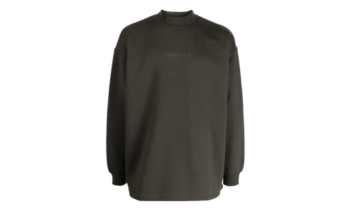 Relaxed Crewneck Sweatshirt "Off Black" 192SU222075F