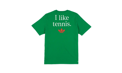 Tennis Graphic Tee "Green" JV8496