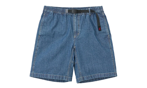 Japanese Chambray Short "Blue" G6SM-P013-BLU