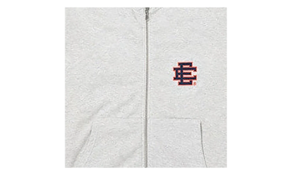 EE FULL ZIP HOODIE "FW22 - Heather/Navy/Orange" EE591