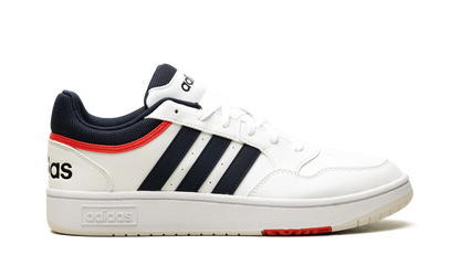 Hoops 3.0 Low Classic "Cloud White / Legend Ink / Vivid Red" GY5427