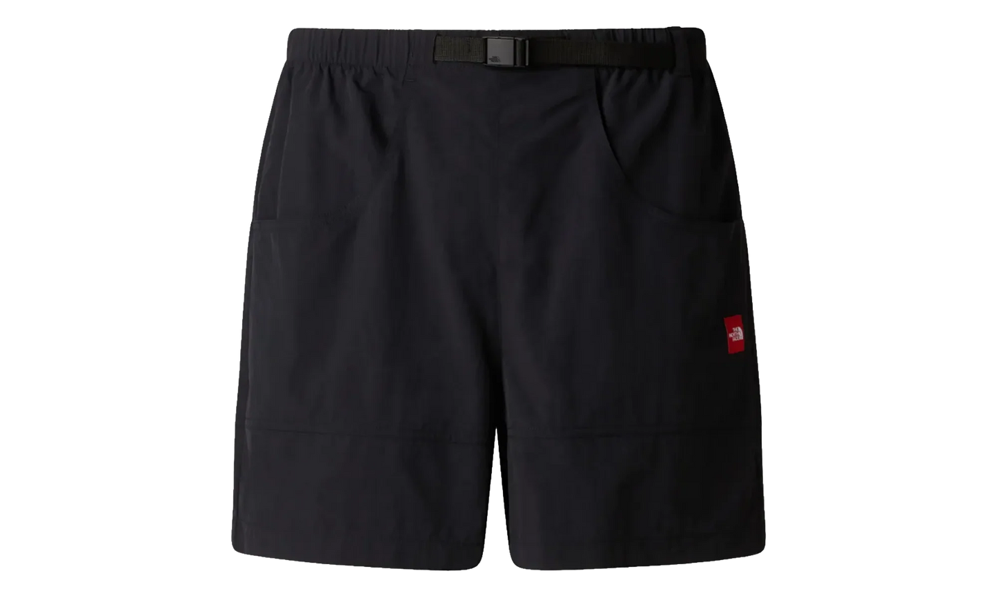 Red Box Nylon Belted Shorts "TNF Black" NF0A8FHDJK3